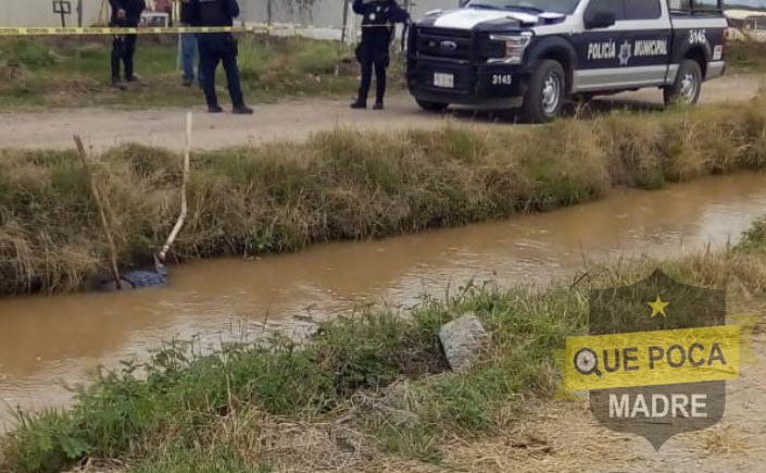 Hombre muere ahogado en un canal de riego de Navolato.