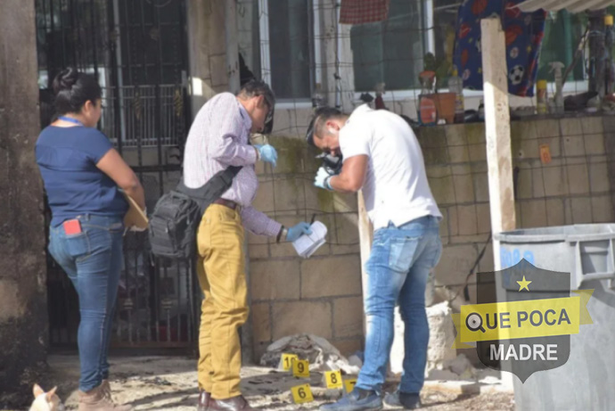 Un niño y una mujer heridos dejaron como saldo balacera en Cancún.