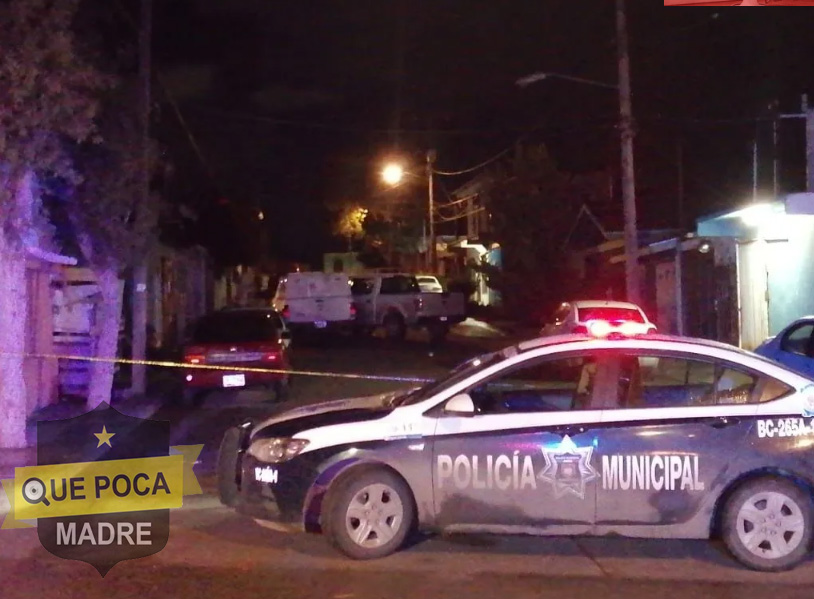 Hombre es ejecutado con arma de fuego durante la noche en colonia de Tijuana.