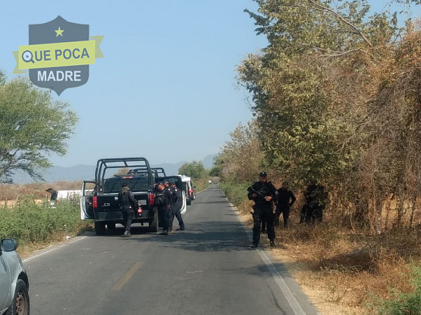 2 muertos tras persecución y enfrentamiento entre policías y civiles armados en Temixco.