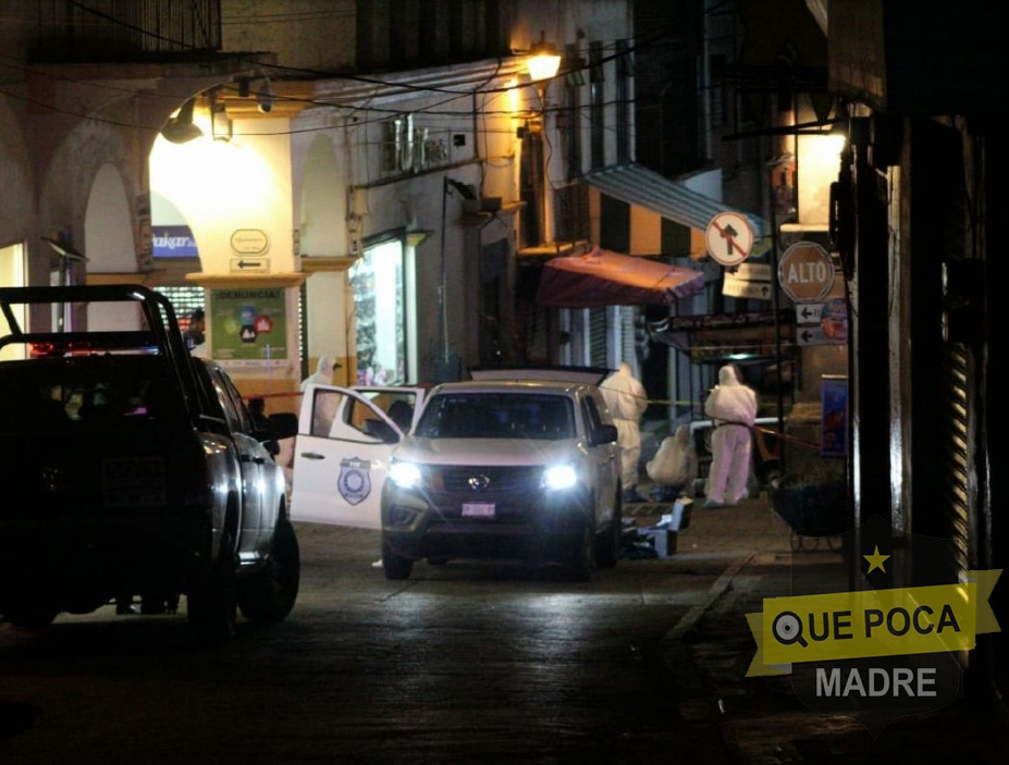 Matan a comerciante en el primer cuadro del Centro de Cuernavaca.