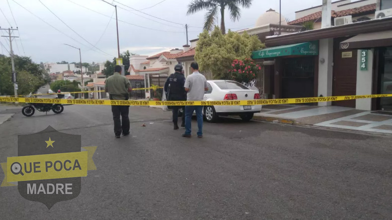 Hieren a un escolta del rector en fraccionamiento de Culiacán.