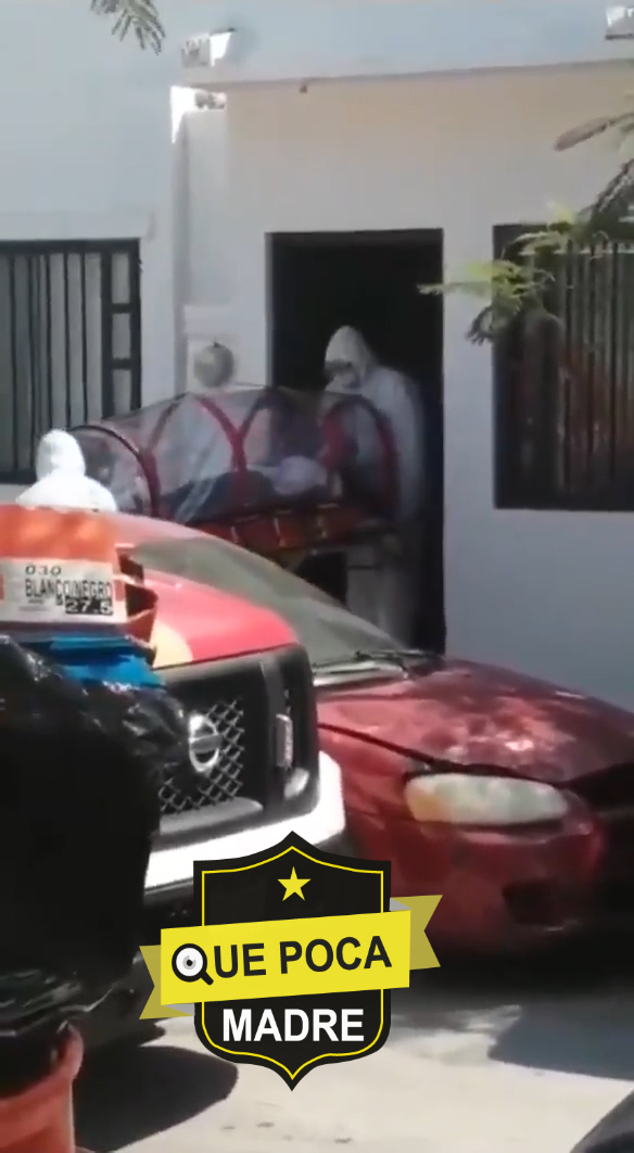 Trasladan a paciente sospechoso de #Covid19 en municipio de Juárez Nuevo León