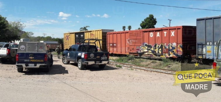 Muere inmigrante arrollado al caer de un tren en Ahome.