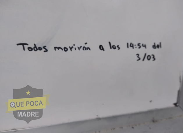 Suspenden clases en CBTIS de Hermosillo por amenazas de muerte.