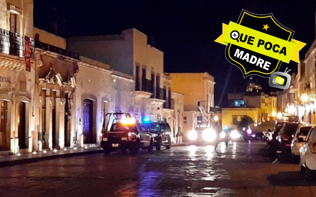 Arrestan a hombre que amenazo a su familia con un machete en Zacatecas