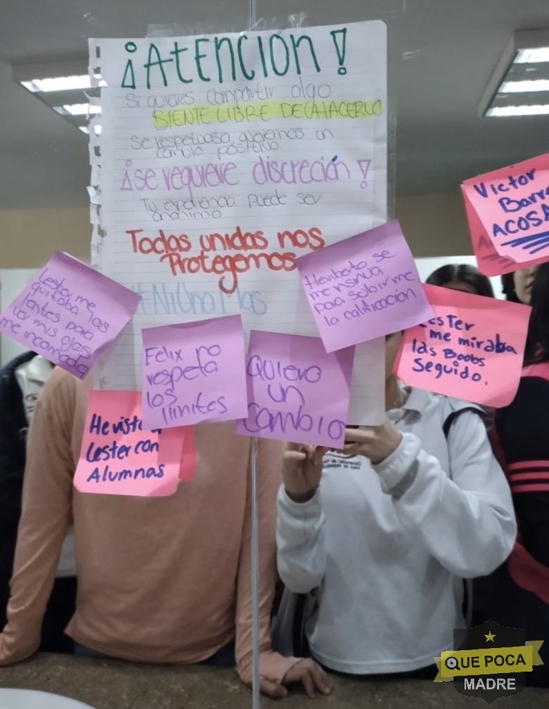 Alumnas de Universidad de Tamaulipas denuncian acoso.