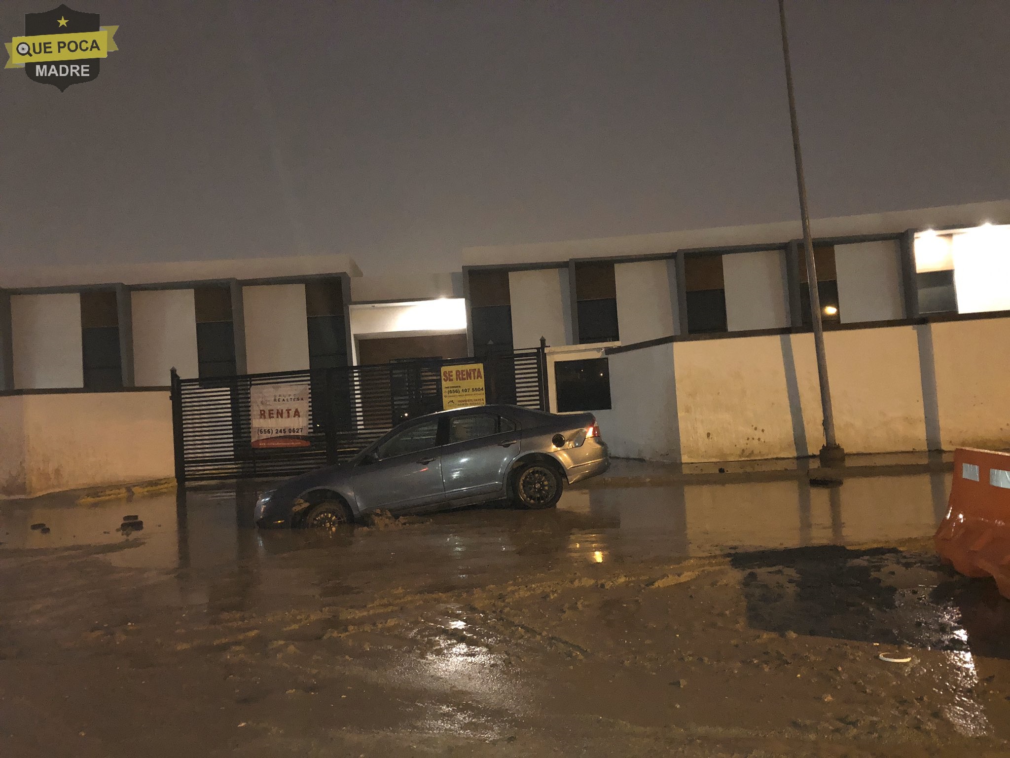 Lluvias ocasionan problemas en Ciudad Juárez.