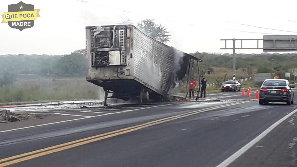 Se registra accidente vial en Nayarit.