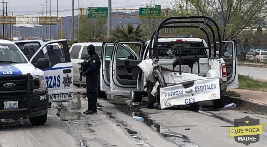 Mueren dos policía por múltiples ataque en Ciudad Juárez.