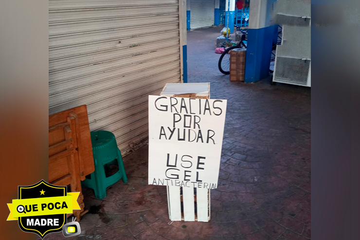 Mercados de Villahermosa sin clientes por coronavirus.