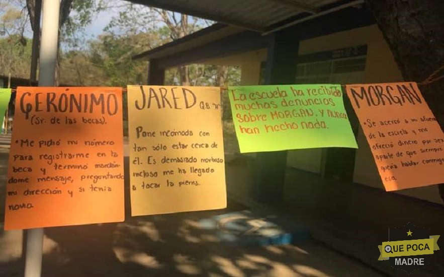 Estudiantes de Prepa denuncian acoso en Chiapas.