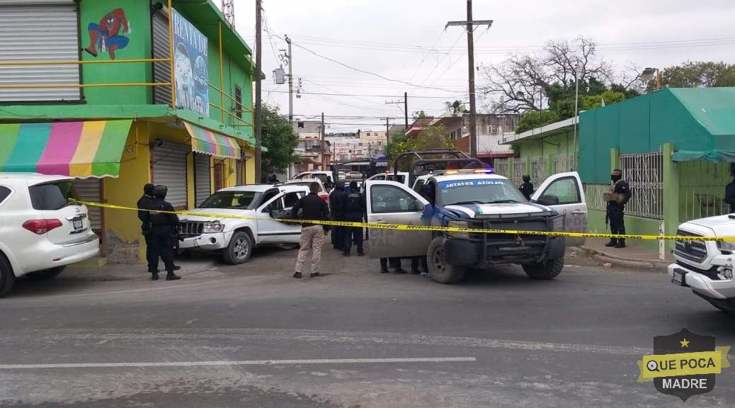 Enfrentamiento en Reynosa deja un muerto y un policía herido.