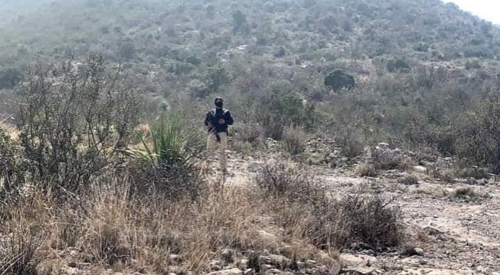 Encuentran cuerpo en estado de descomposición en faldas de la sierra Zapalinamé.