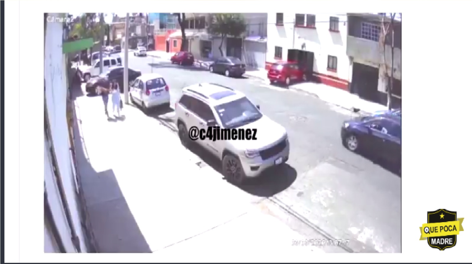 Video: Sicarios de la Unión Tepito ejecutan a mujer e invidente