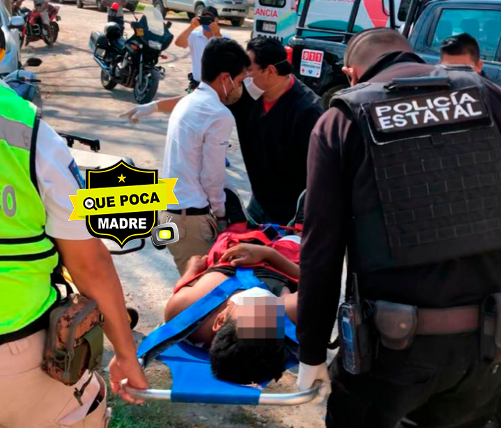 Atacan a tiros a albañil en Campeche, el responsable fue identificado.