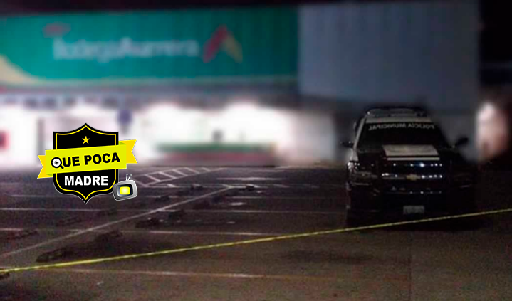 Hombre dispara contra guardia de supermercado en Puebla.