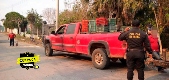 Detienen a hombre en Campeche que trataba de vender alcohol pese a ley seca.