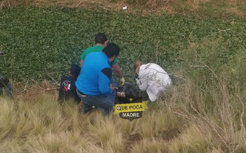 Encuentran cadáver de un hombre en canal de aguas negras en Hidalgo.