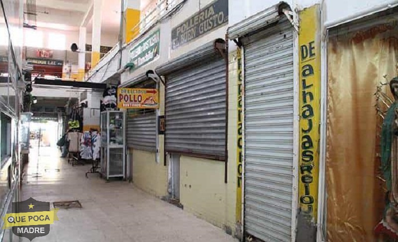 Comerciantes de mercados de San Luis Potosí piden apoyo al gobierno ante contingencia.