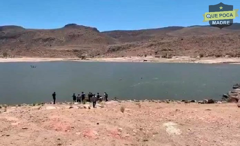 Muere un hombre ahogado en presa de San Luis Potosí.