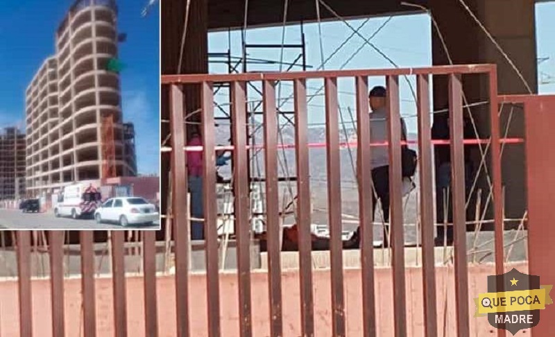 Muere albañil al caer trabajando en una construcción en San Luis Potosí.