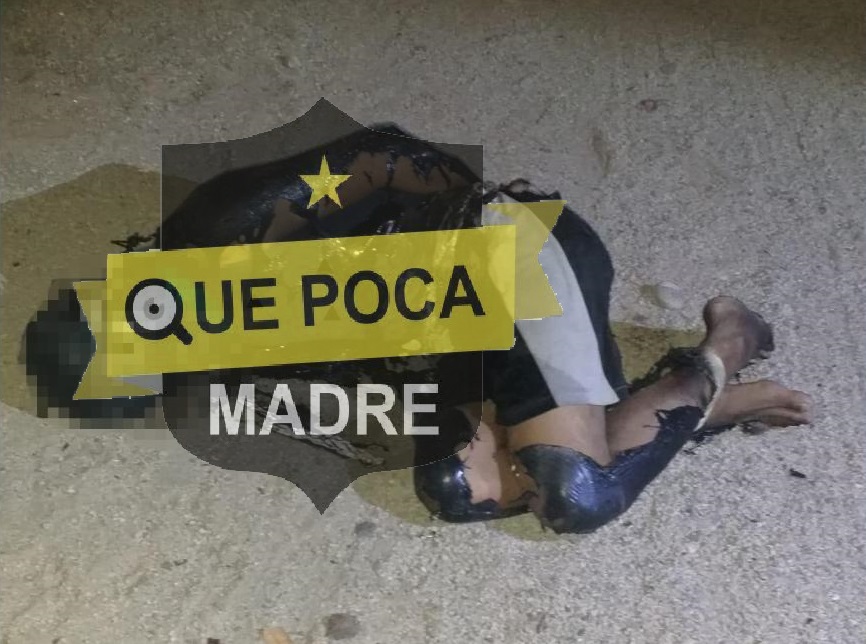 Encuentran cadáver maniatado de un hombre en Oaxaca.