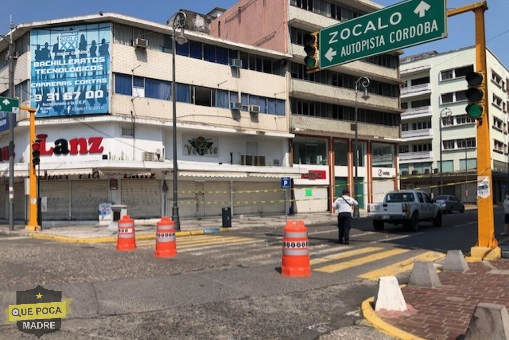 Reabren calles en el centro de Veracruz y en Boca del Río.