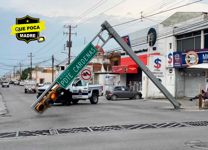 En Saltillo, ráfagas de aire provocan daños materiales.