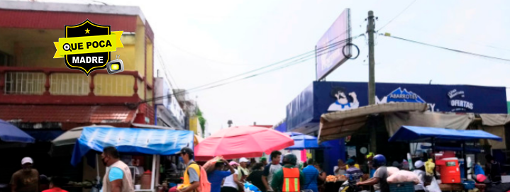 Caos en Tabasco por el cierre de zona comercial.