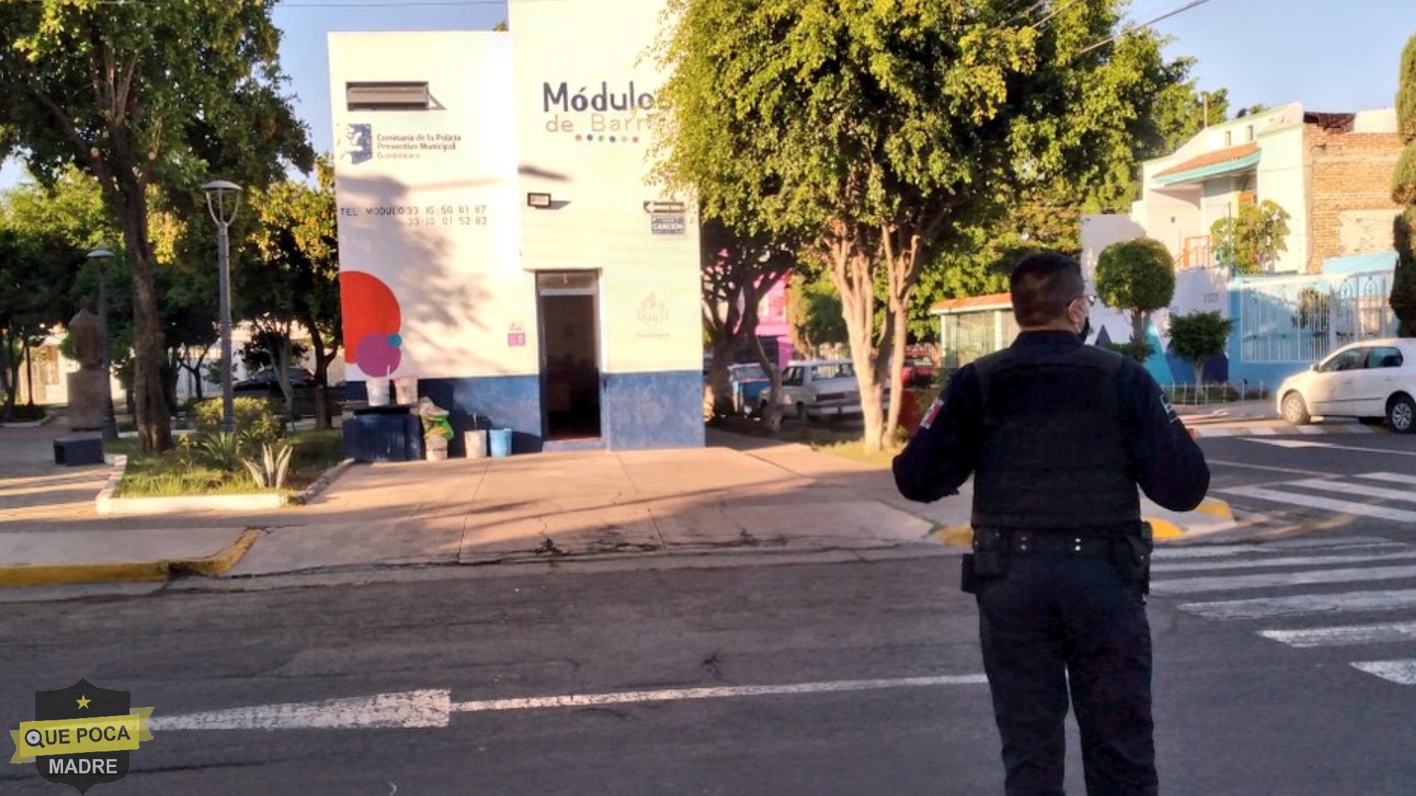 Policía de Guadalajara es herido en intento de asalto.