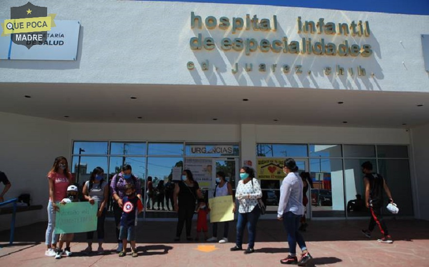 Denuncian falta de tratamientos a niños con cáncer en hospital de Ciudad Juárez.