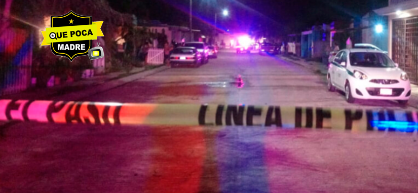 Ejecutan a hombre en fraccionamiento de Quintana Roo