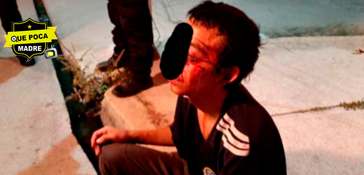 Asaltantes golpean a joven en estado de ebriedad en Campeche.