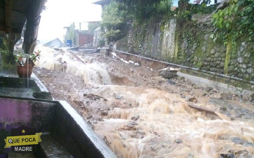 Lluvias provocan deslave y dejan como saldo un bebé muerto en Chiapas.