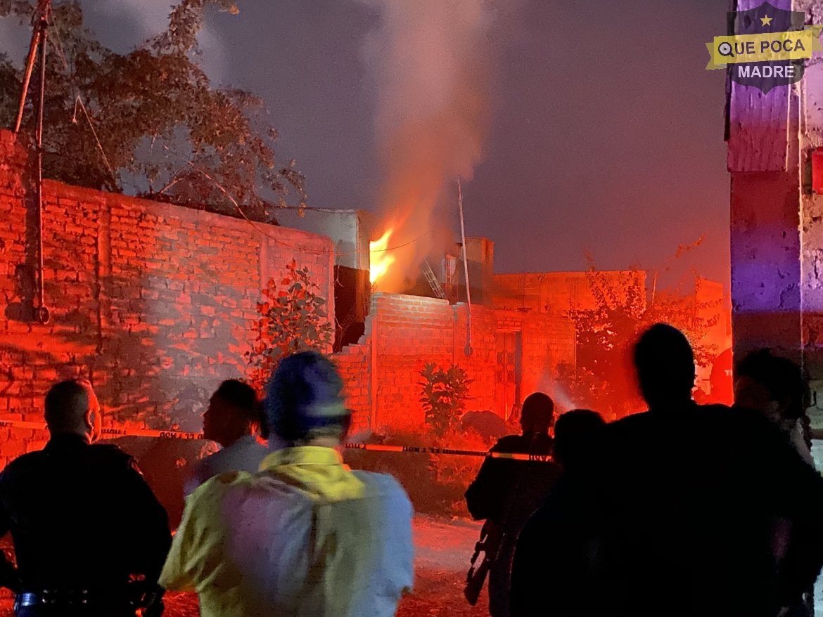 Muere menor de edad en incendio de un domicilio en Jalisco.