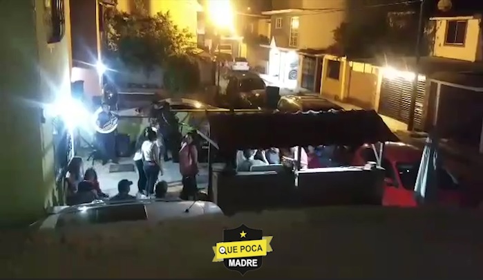 Vecinos denuncian que personas hacen fiestas a pesar de la contingencia den Cuautitlán Izcalli.