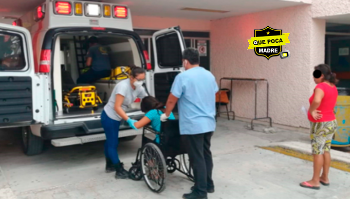 Menor de edad atropella con moto a una niña de 13 años en Campeche.