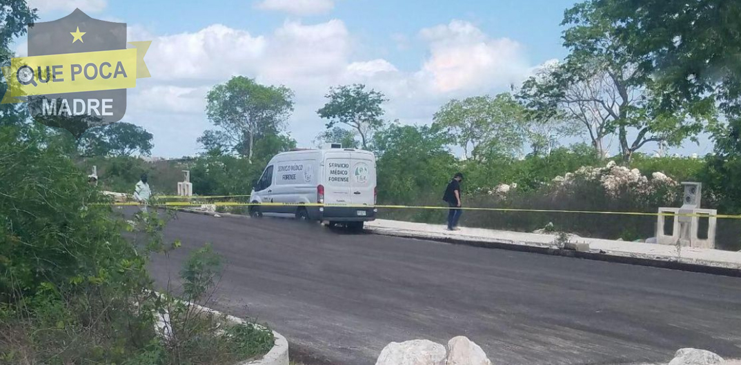 Encuentran a una mujer muerta en la zona poniente de la ciudad de Mérida.