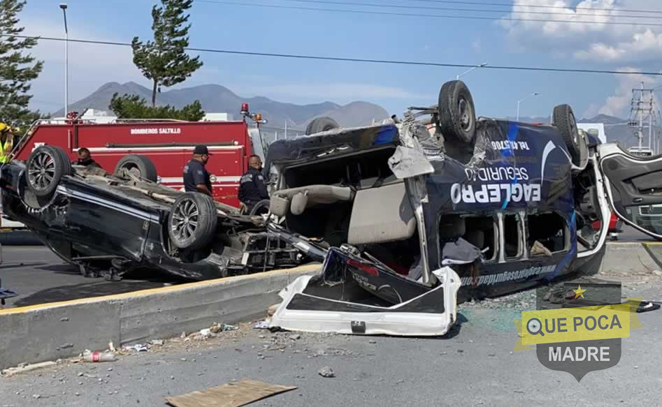 Una mujer muerta, 7 heridos y 2 detenidos tras accidente vial en Arteaga.