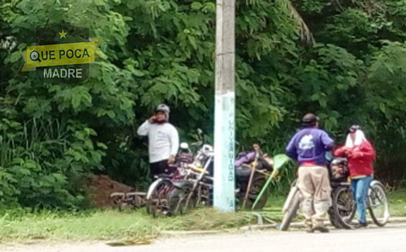 A trabajador del Ayuntamiento de Chetumal se le clava un alambre en el cuello mientras trabajaba.