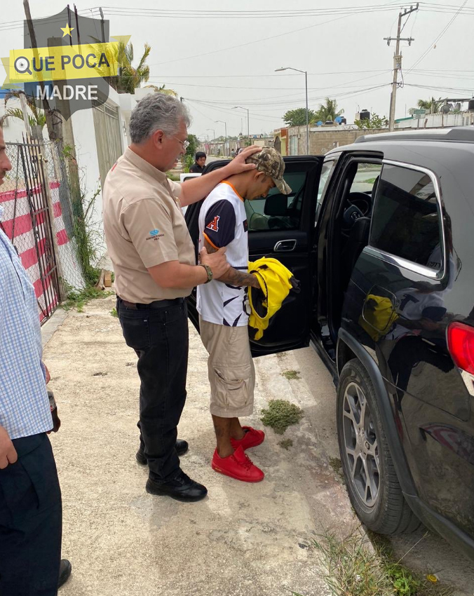 Reaprehenden al “Ovni” un día después de escapar del penal de Chetumal.