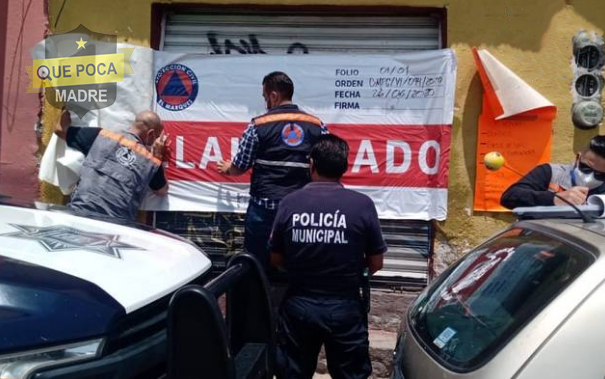 Cierran un local donde vendían droga en Querétaro.