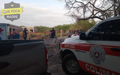 Mueren ahogados 2 hombres en una noria de Comala.