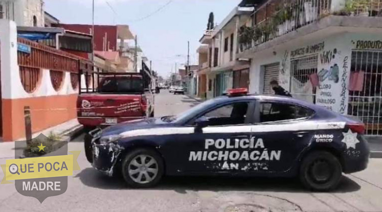 Balean a un hombre en silla de ruedas en Uruapan.