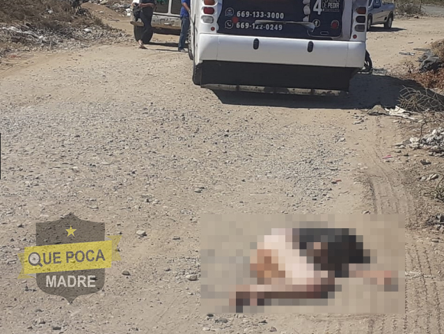 Abandonan a mujer semidesnuda y con signos de violencia en Mazatlán.