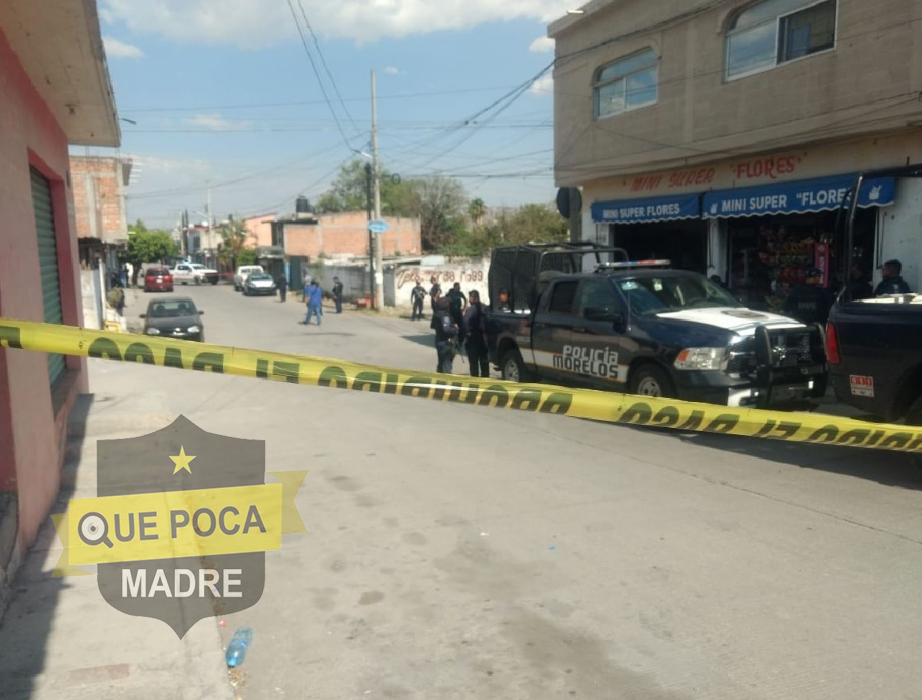 Persecución y balacera termina con 2 delincuentes heridos en Jiutepec.