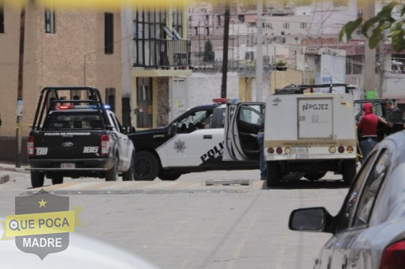 Un muerto y un herido deja ataque armado en la ciudad de Zacatecas.
