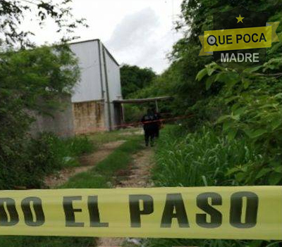 Encuentran a hombre brutalmente asesinado dentro de un registro en Playa del Carmen.