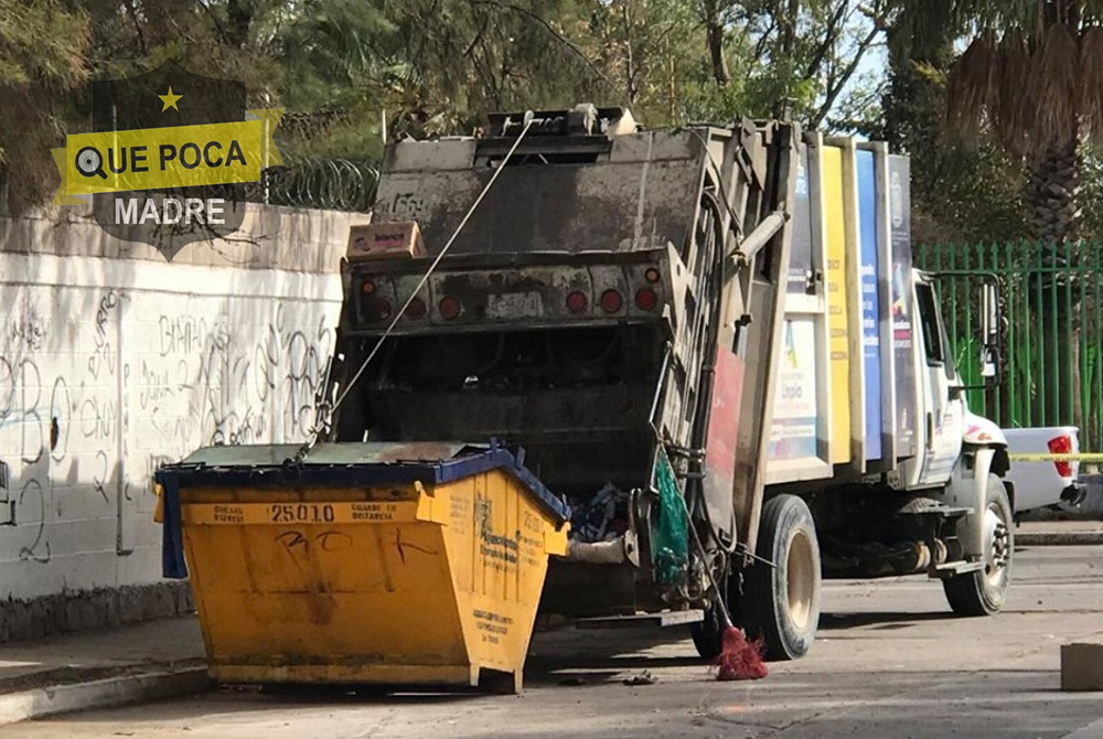 Encuentran un feto dentro de un contenedor de basura en Aguascalientes.